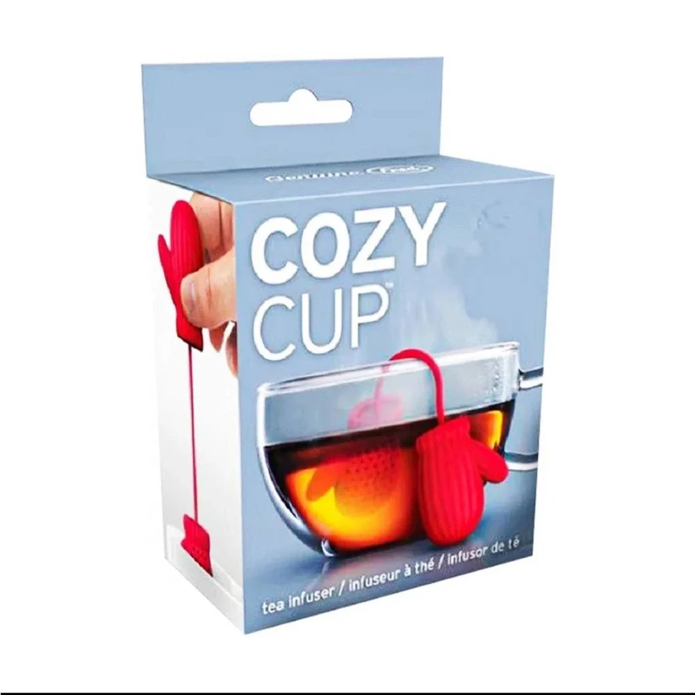 Creative Glove Shaped Mini Tea Strainer Silicone Tea Drain